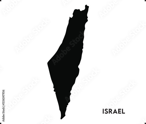 Israel icon vector design, Israel Logo design, Israel's unique charm and natural wonders, Use it in your marketing materials, travel guides, or digital projects, Israel map logo vector