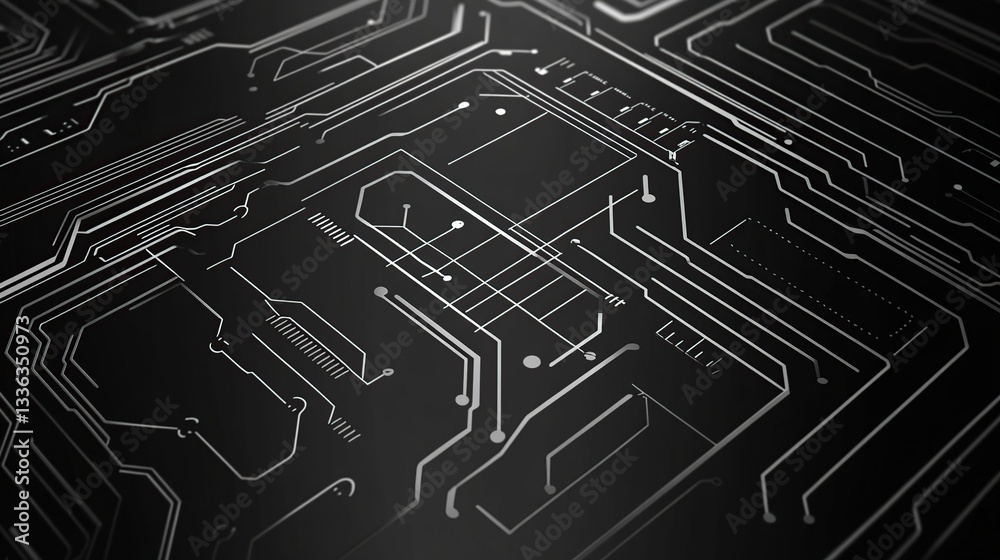 Abstract Circuit Board Technology Background Abstract Circuit Board Technology Background