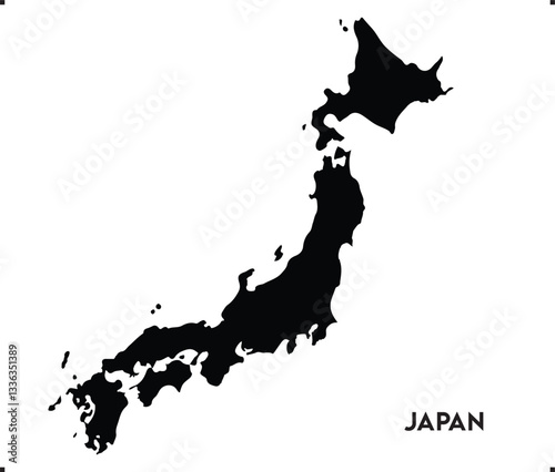 Japan icon vector design, Japan Logo design, Japan's unique charm and natural wonders, Use it in your marketing materials, travel guides, or digital projects, Japan map logo vector, Japanese country