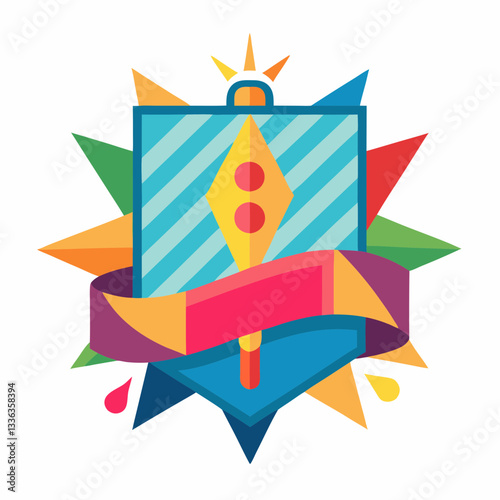 art expo banner with creative feel 