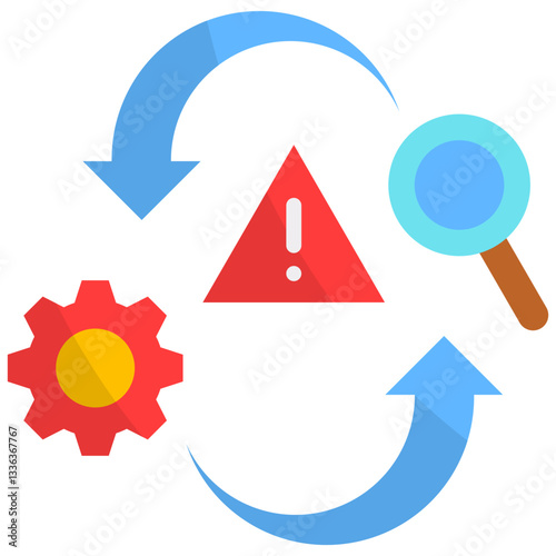 Risk Analysis Icon