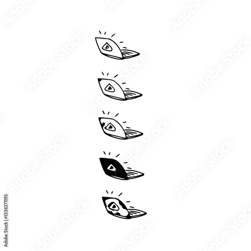 pad notebook vector icon design illustration background