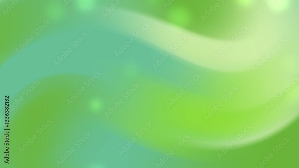 green abstract background with soft wavy patterns and glowing light effects Perfect for Earth Day eco-friendly campaigns nature-themed designs and sustainability projects