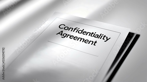Document outlining terms of confidentiality agreement for legal purposes