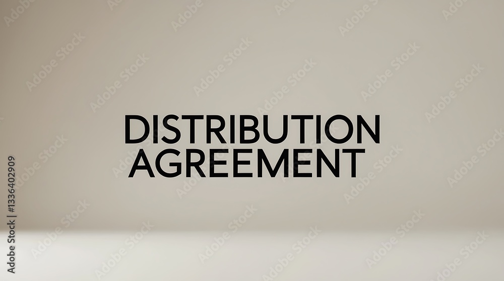 Professional distribution agreement outlining key business terms Professional distribution agreement outlining key business terms