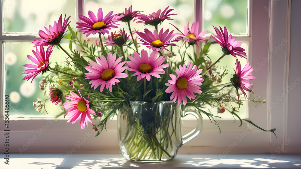 custom made wallpaper toronto digitalflowers in vase