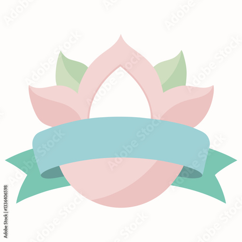 spa banner with soft pastels