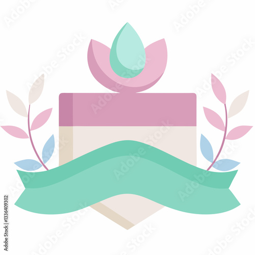 spa banner with soft pastels