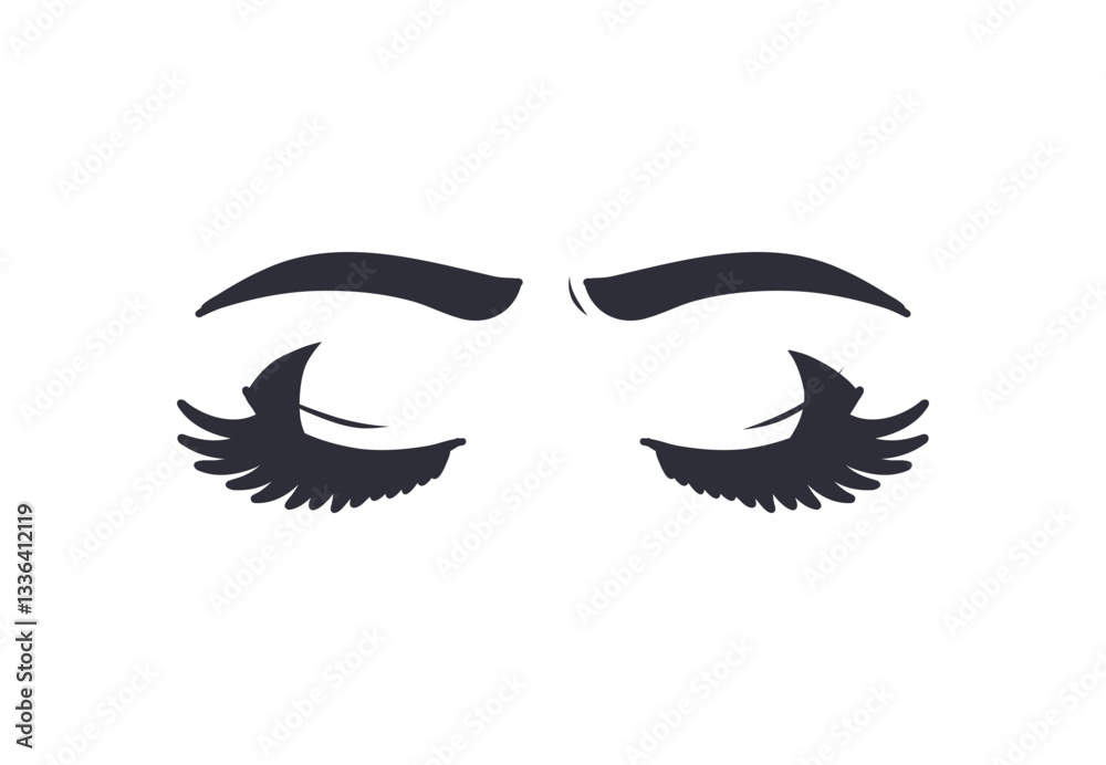 Eyelashes vector elements, various styles of eyelashes, perfect eyelashes for beauty makeup brands. Eyelashes vector elements, various styles of eyelashes, perfect eyelashes for beauty makeup brands.