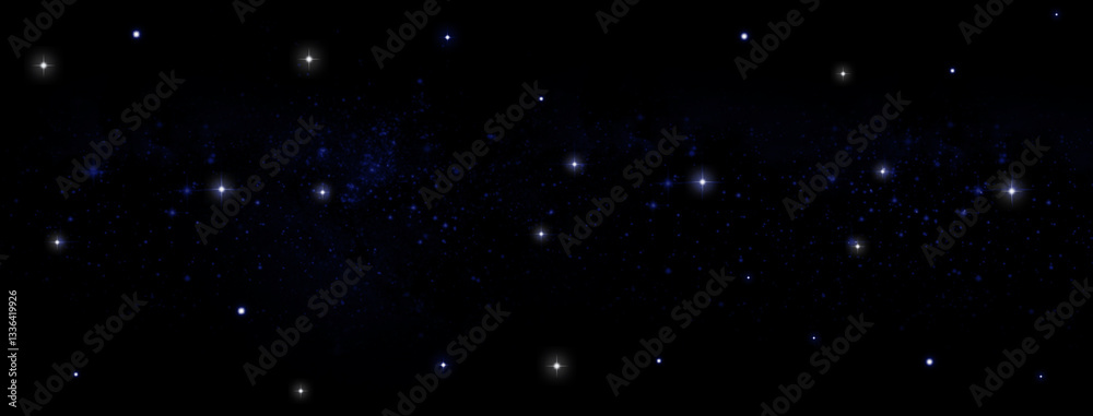 galaxy in a free space.