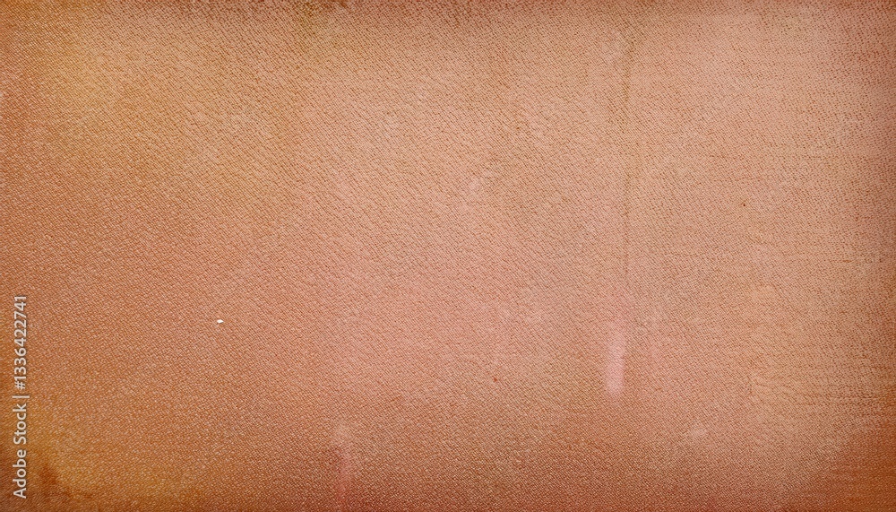 Fototapeta premium textured peach colored fabric background with subtle diagonal weave pattern and natural imperfections for design use