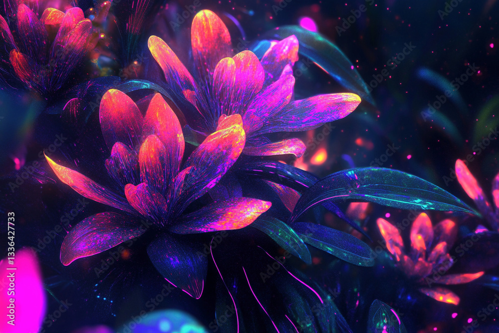 Fototapeta premium colorful flower background