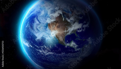 宇宙 地球 earth Generative AI