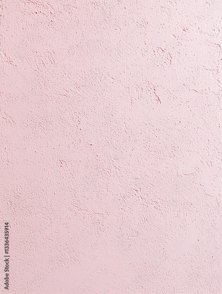 Fototapeta premium Close-up of a textured surface with a light pink color. the texture appears to be rough and uneven, with small bumps and grooves running horizontally across the surface.