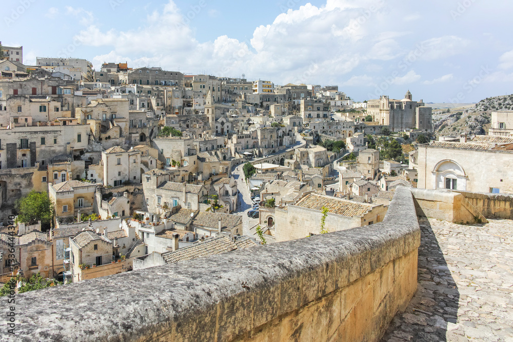 custom made wallpaper toronto digitalAmazing view of The Old town of Matera, Italy