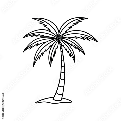 palm tree silhouette