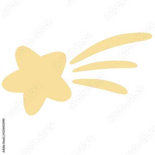 Cute Pastel Shooting Star