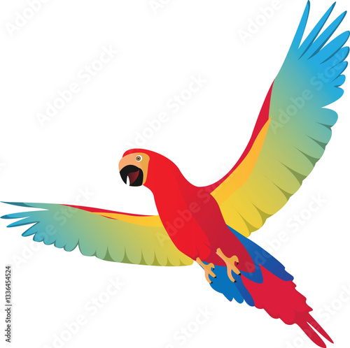 blue and yellow macaw ara