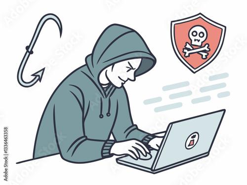 Set of Cybersecurity and Hacking Icons
