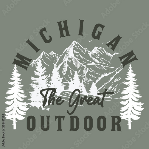 Michigan The Great Outdoor Ardent Ink.eps