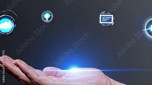 Holographic Representation of Internet Security