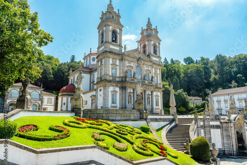 Fényképezés The Sanctuary of Bom Jesus do Monte in Braga, Portugal