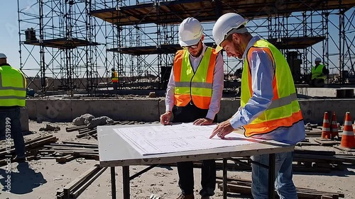construction worker on a construction site