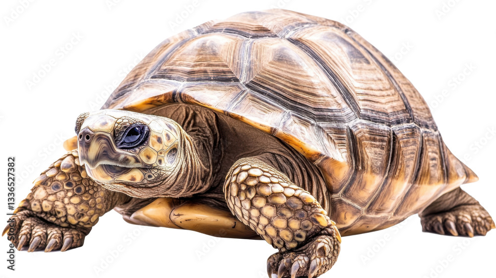 Fototapeta premium sea turtle isolated on white background