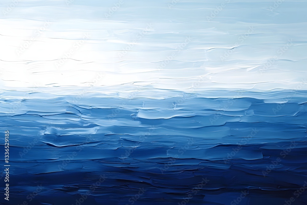 Fototapeta premium Serene Ocean Horizon