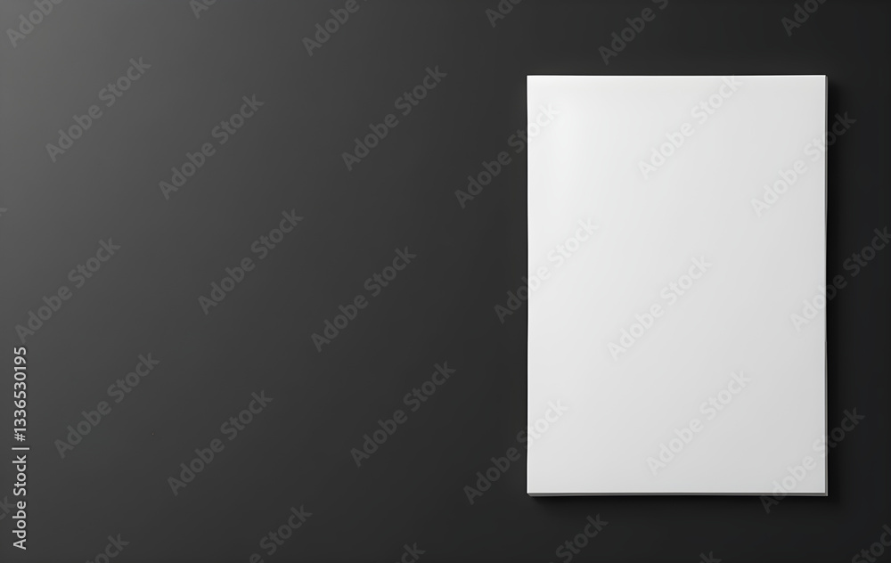Clean White Sheet Mockup for Branding and Design Clean White Sheet Mockup for Branding and Design