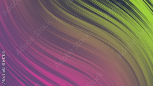 Abstract Lines Flowing with Vibrant Gradient Colors Background Animation