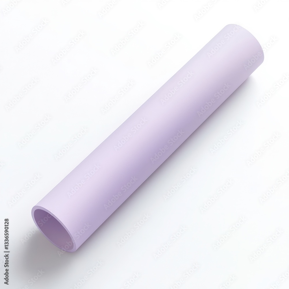 A matte lavender tube with a smooth, velvety surface, lying horizontally, its pastel tone adding a soft, calming effect. A matte lavender tube with a smooth, velvety surface, lying horizontally, its pastel tone adding a soft, calming effect.