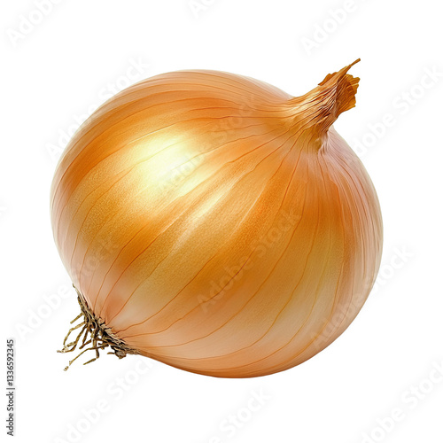 Wallpaper Mural [Transparent Background PNG]Single Yellow Onion on White Background Torontodigital.ca