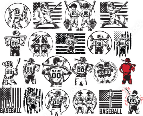 Baseball Player, Personalized custom Name, Baseball Mom dad, Baseball Team, Baseball Player Clipart, Baseball flag, Baseball Player, Baseball Team, Baseball Cutfile, Baseball Mom dad, Personalized cus