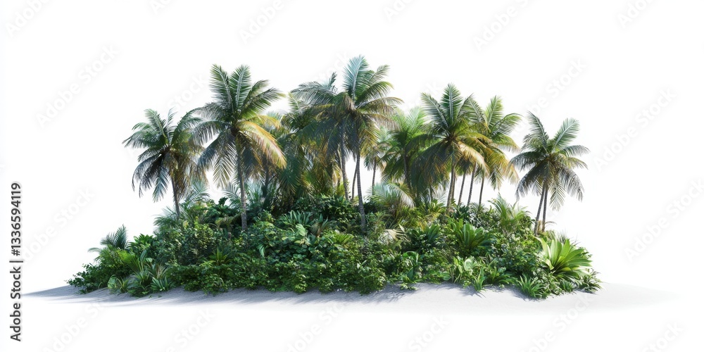 Lush Tropical Island Oasis (1) Lush Tropical Island Oasis (1)