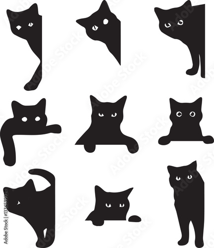 Wildlife animals vector set in natural habitat lion, tiger, elephant, zebra, giraffe, deer, bear, wolf, fox, monkey, leopard, eagle, owl, rhino, nature, safari, jungle, forest, exotic vector design 