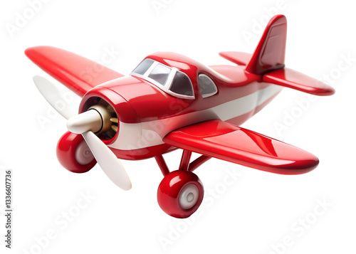 toy plane clipart image on transparent background