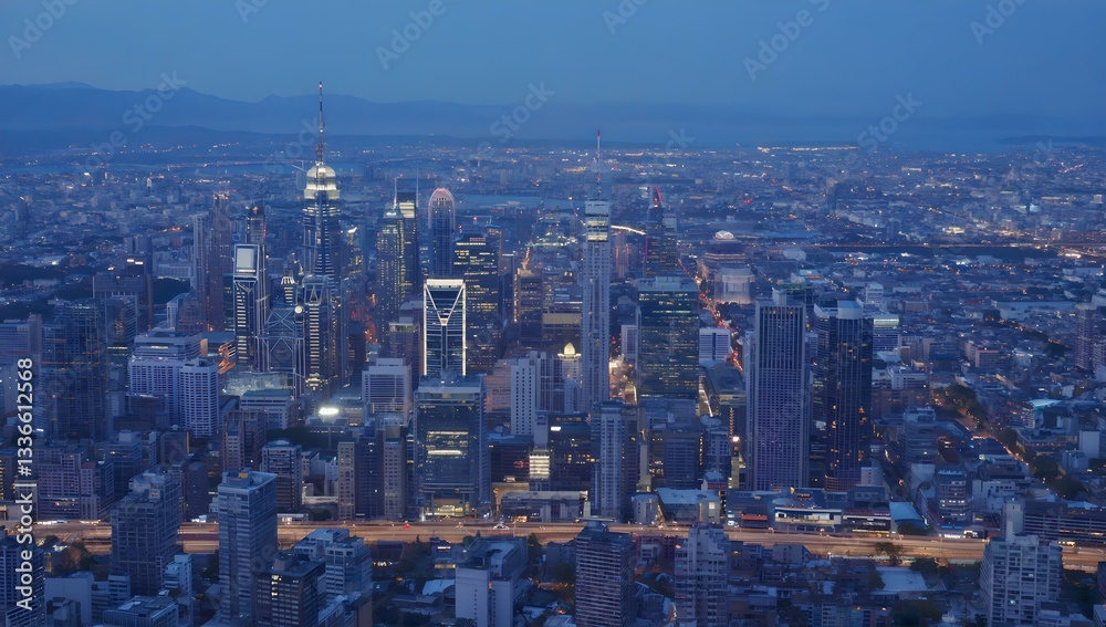 night view of the city night view of the city