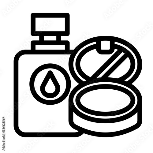 Contains icons related to salons, women's salons, beauty, make-up and all women's needs