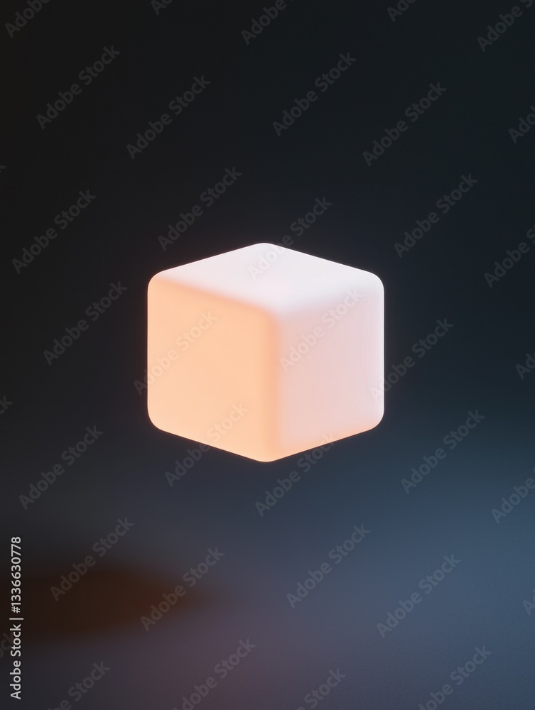 3d rendering of a cube. the cube is white and appears to be floating in the air. the background is black, making the cube stand out. the image is taken from a low angle, looking up at the cube. 3d rendering of a cube. the cube is white and appears to be floating in the air. the background is black, making the cube stand out. the image is taken from a low angle, looking up at the cube.