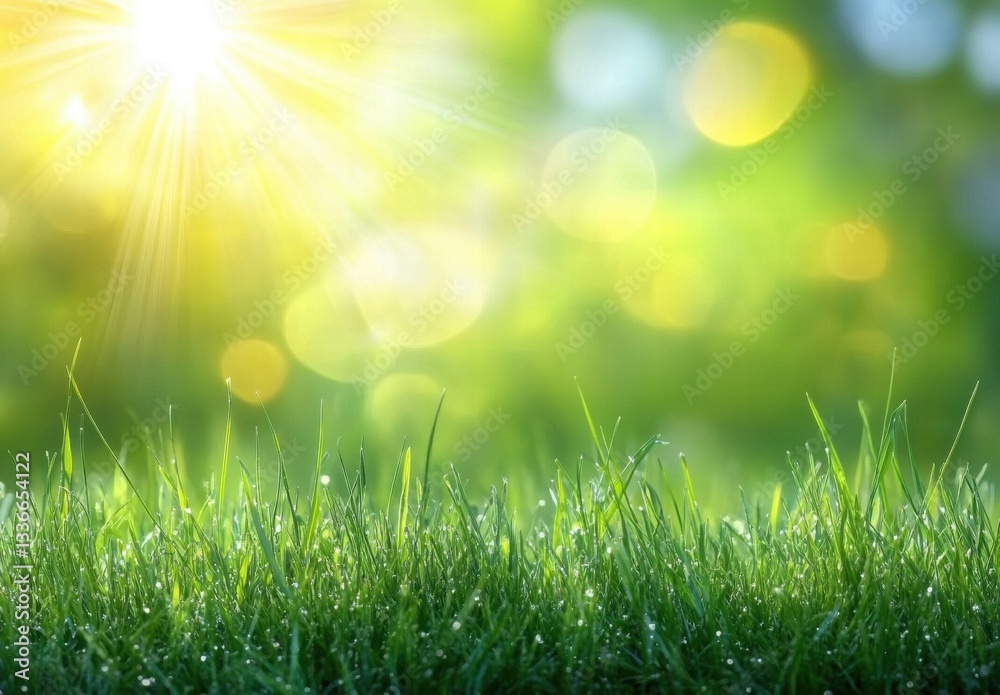 Obraz premium green grass background