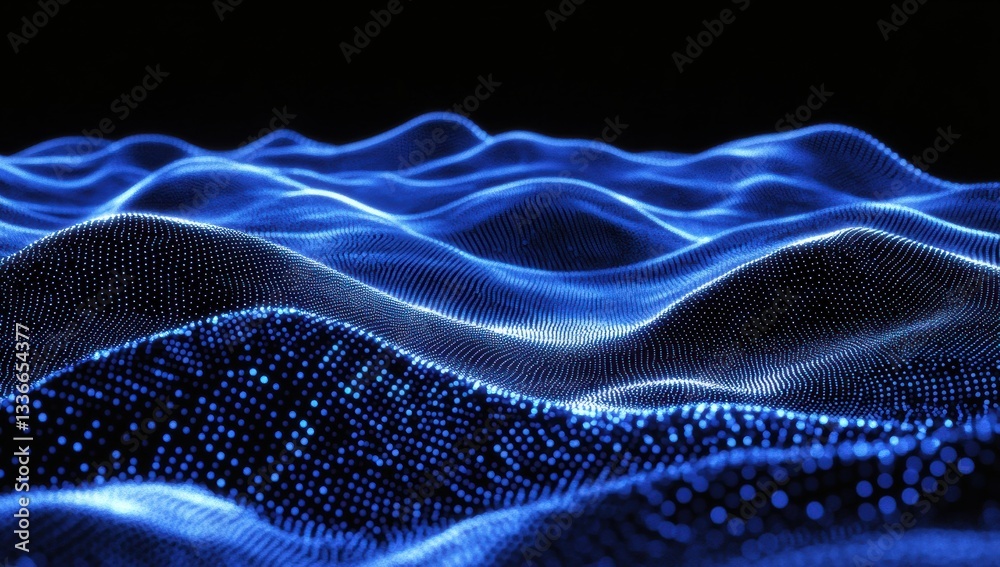 Fototapeta premium blue abstract background