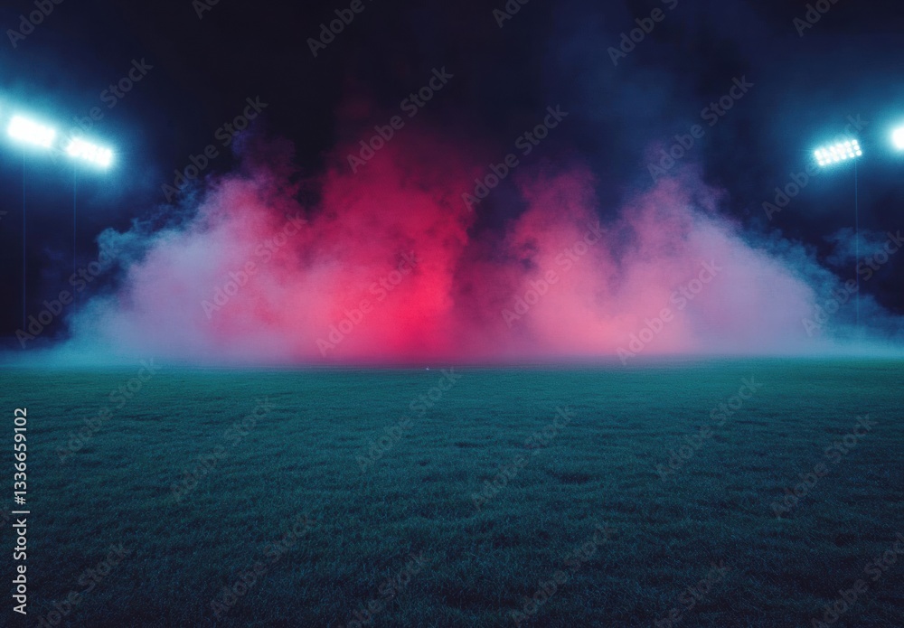 Obraz premium night sky with clouds