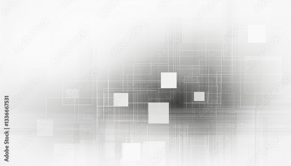 Obraz premium abstract digital business technology square shapes, technology concept background with copy space