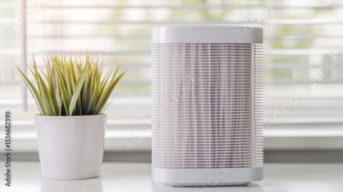 Nanofiber air filter captures microscopic pollutants for ultra-clean air. Crisp nanofiber textures with ultra-clear pollutant capture.