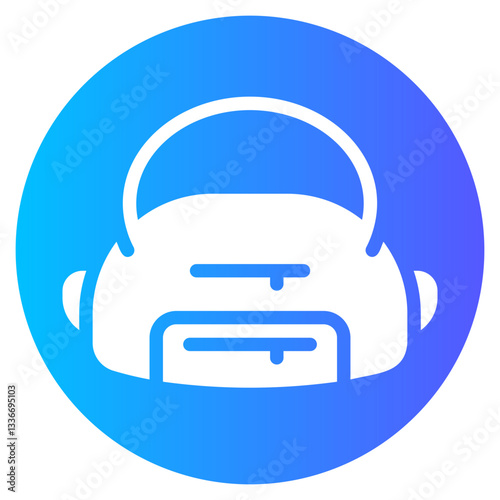 sport bag gradient icon