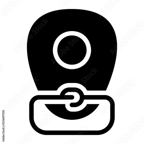 pads glyph icon