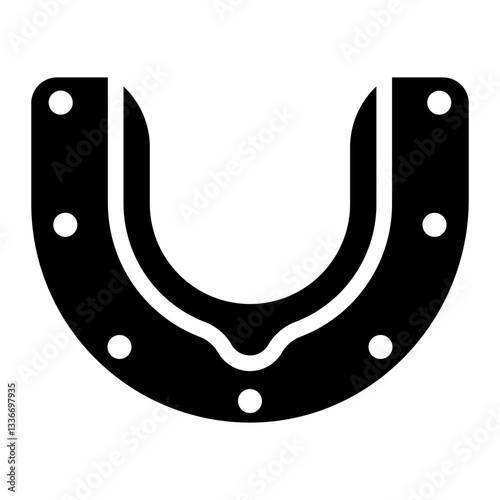 mouth guard glyph icon