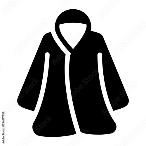 robe glyph icon