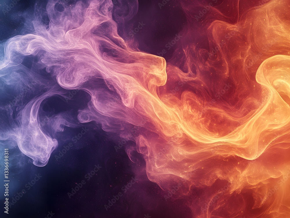 Vibrant Abstract Smoke: Swirling clouds of color in a vibrant abstract composition, evoking a sense of movement, energy, and artistic expression. Vibrant Abstract Smoke: Swirling clouds of color in a vibrant abstract composition, evoking a sense of movement, energy, and artistic expression.